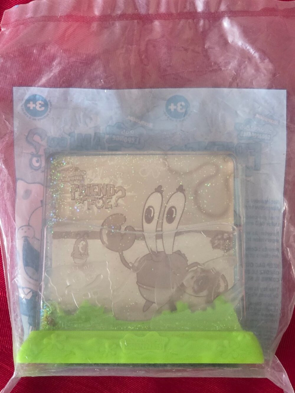 2006 SPONGEBOB SQUAREPANTS, FRIEND OR FOE TOY, MINT IN THE PACKAGE!!!